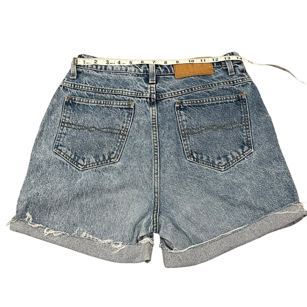 Vintage High Waisted Shorts Cutoffs Women's Blue Denim Shorts 14